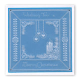 Tina's Christmas Corners 3 <br/>A4 Square Groovi Plate