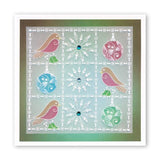 Tina's Snowflake Frame <br/>A5 Square Groovi Plate