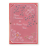 Tina's Christmas Corners 1 <br/>A4 Square Groovi Plate