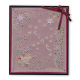 Tina's Christmas Corners 1 <br/>A4 Square Groovi Plate