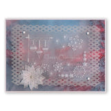 Tina's Christmas Corners 2 <br/>A4 Square Groovi Plate