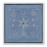Tina's Christmas Corners 2 <br/>A4 Square Groovi Plate