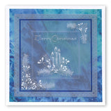 Tina's Christmas Corners 3 <br/>A4 Square Groovi Plate