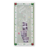 Tina's Christmas Presents & Holly <br/>A4 Square Groovi Plate