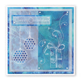 Tina's Christmas Presents & Holly <br/>A4 Square Groovi Plate