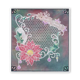 Tina's Christmas Presents & Holly <br/>A4 Square Groovi Plate