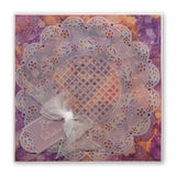 Tina's Floral Doodle Wreath <br/>A5 Square Groovi Plate