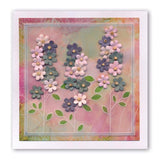 Tina's Floral Petites Collection <br/>A6 Square Groovi Baby Plates & Spacers Set