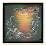 Tina's Floral Swirls & Corners 2 <br/>A4 Square Groovi Plate