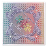 Tina's Dragonfly Fun <br/>A5 Square Groovi Plate <br/>(Set GRO-AN-41015-03)