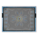 Tina's Henna Corners 1 <br/>A4 Square Groovi Plate