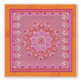 Tina's Henna Corners 1 <br/>A4 Square Groovi Plate