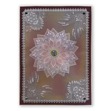 Tina's Henna Corners 2 <br/>A4 Square Groovi Plate