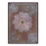 Tina's Henna Corners 1 <br/>A4 Square Groovi Plate