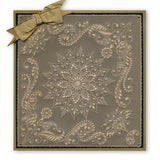 Tina's Henna Corners 2 <br/>A4 Square Groovi Plate