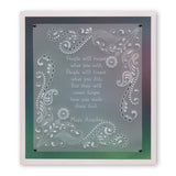 Tina's Henna Corners 2 <br/>A4 Square Groovi Plate