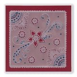 Tina's Henna Corners 2 <br/>A4 Square Groovi Plate