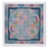 Tina's Henna Corners 2 <br/>A4 Square Groovi Plate