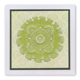 Tina's Henna Corners 2 <br/>A4 Square Groovi Plate