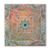 Tina's Henna Petites - U <br/>A6 Square Groovi Baby Plate