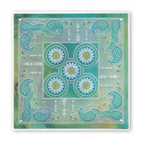 Tina's Henna Petites - E <br/>A6 Square Groovi Baby Plate