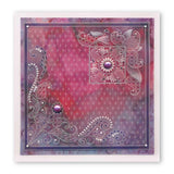 Tina's Henna Petites - E <br/>A6 Square Groovi Baby Plate