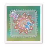 Tina's Henna Petites - A <br/>A6 Square Groovi Baby Plate