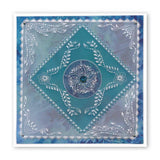 Tina's Henna Petites - T <br/>A6 Square Groovi Baby Plate