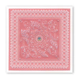 Tina's Henna Petites - U <br/>A6 Square Groovi Baby Plate