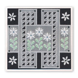 Tina's Geo Layering Rectangles <br/>A5 Square Groovi Plate
