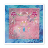 Tina's Geo Layering Rectangles <br/>A5 Square Groovi Plate