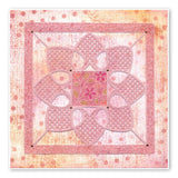 Tina's Star, Heart & Hexagon Parchlets Trio <br/>A6 Square Groovi Baby Plate Set