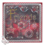 Tina's Allium Flowers Parchlet <br/>A6 Square Groovi Baby Plate