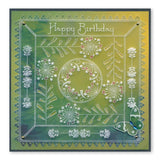 Tina's Allium Flowers Parchlet <br/>A6 Square Groovi Baby Plate