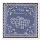 Tina's Star, Heart & Hexagon Parchlets Trio <br/>A6 Square Groovi Baby Plate Set
