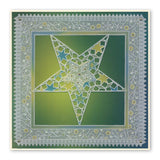 Tina's Star, Heart & Hexagon Parchlets Trio <br/>A6 Square Groovi Baby Plate Set