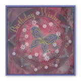 Tina's Rosie Doodle Wreath <br/>A5 Square Groovi Plate