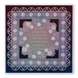 Tina's Rosie Doodle Wreath <br/>A5 Square Groovi Plate