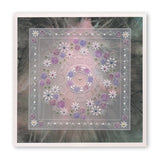 Tina's Rosie Doodle Wreath <br/>A5 Square Groovi Plate