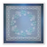 Tina's Rosie Doodle Wreath <br/>A5 Square Groovi Plate