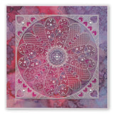 Tina's Doodle Hearts Collection <br/>Groovi Plate Set <br/>+ FREE Border Plate!