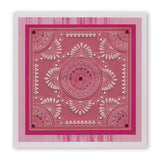 Tina's Henna Corners 2 <br/>A4 Square Groovi Plate