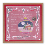 Twas the Night 4 - Bauble <br/>A6 Square Groovi Baby Plate