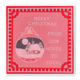 Twas the Night 4 - Bauble <br/>A6 Square Groovi Baby Plate