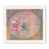 Twas the Night 11 - Santa's Pack <br/>A6 Square Groovi Baby Plate