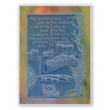 Walls for the Winds <br/>A5 Groovi Plate <br/>(Set GRO-HO-40689-04)