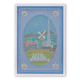 Village Life <br/>A5 Groovi Plate <br/>(Set GRO-HO-40689-04)