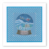 Festive Quartet & Spacer <br/>A6 Square Groovi Plate Set