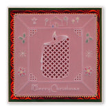 Festive Quartet & Spacer <br/>A6 Square Groovi Plate Set