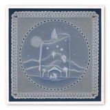 Festive Quartet & Spacer <br/>A6 Square Groovi Plate Set